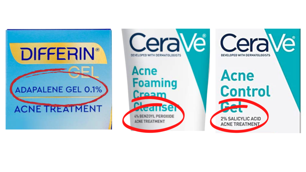 acne treatment products over the counter